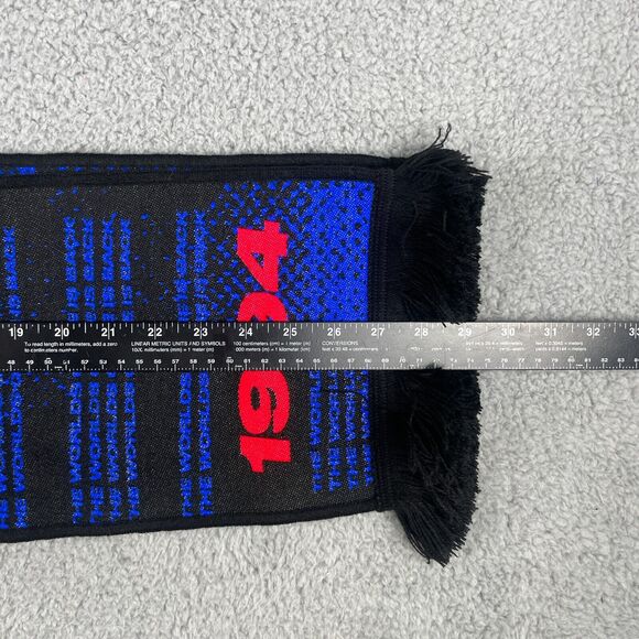 MLS Soccer San Jose Earthquakes Black United The Bay 54x8 Inch Scarf - Picture 12 of 13